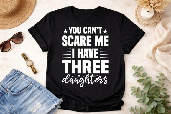 Fearless Mom of Three Daughters SVG Desi