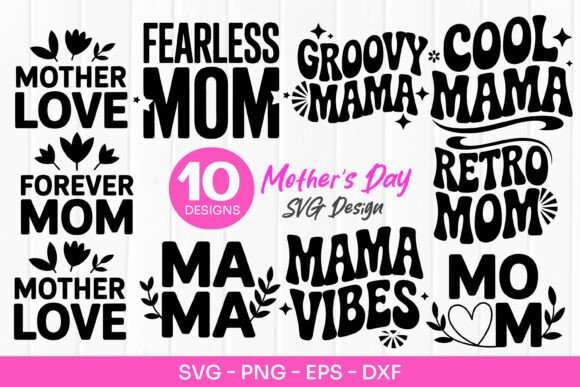 Fearless Mom Quotes Mothers Day SVG PNG: Embroidery Review