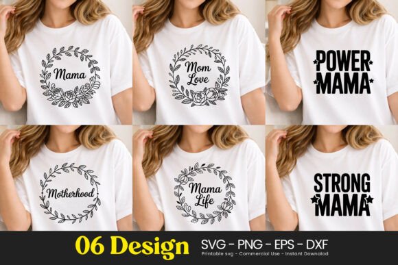 Mama Mom Energy Era Quotes SVG PNG