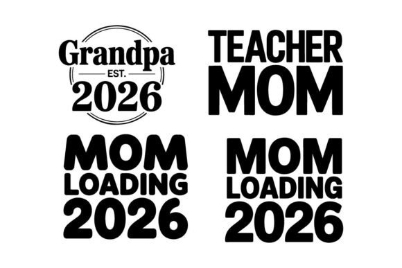 Mom T-Shirt Design Set – Mother’s Day Ty