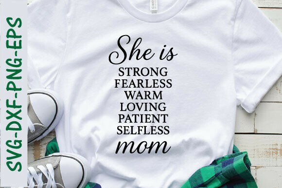 Mother’s Day SVG: She Is Mom PNG