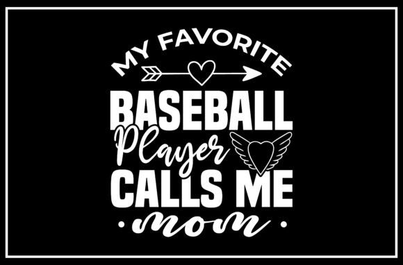 Proud Mom of Baseball Player SVG Design