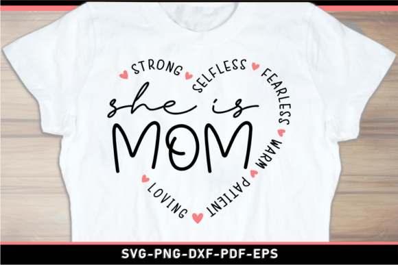 She Is Mom Strong Mothers Day SVG: Embroidery Design Review