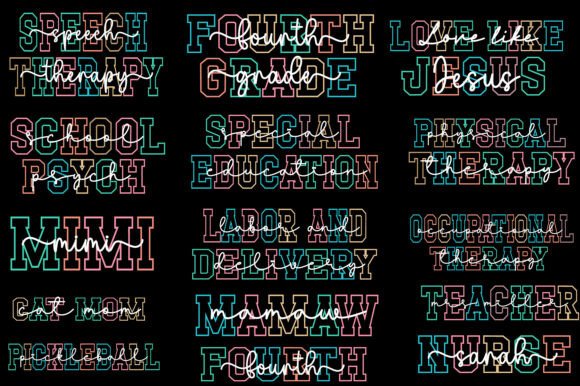 Teacher SVG: Fourth Grade Mom PNG
